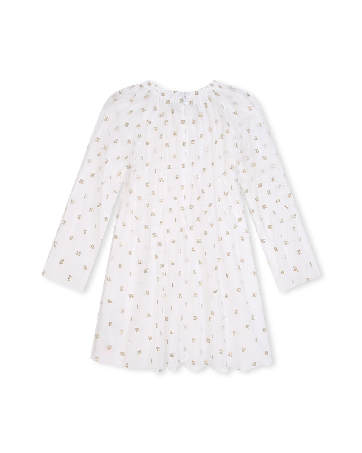 Robe à manches longues - Blanc