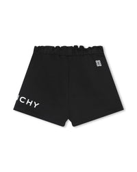 Short à taille élastiquée - Black