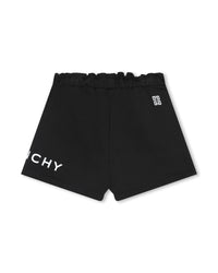 Elasticated waist shorts - Black