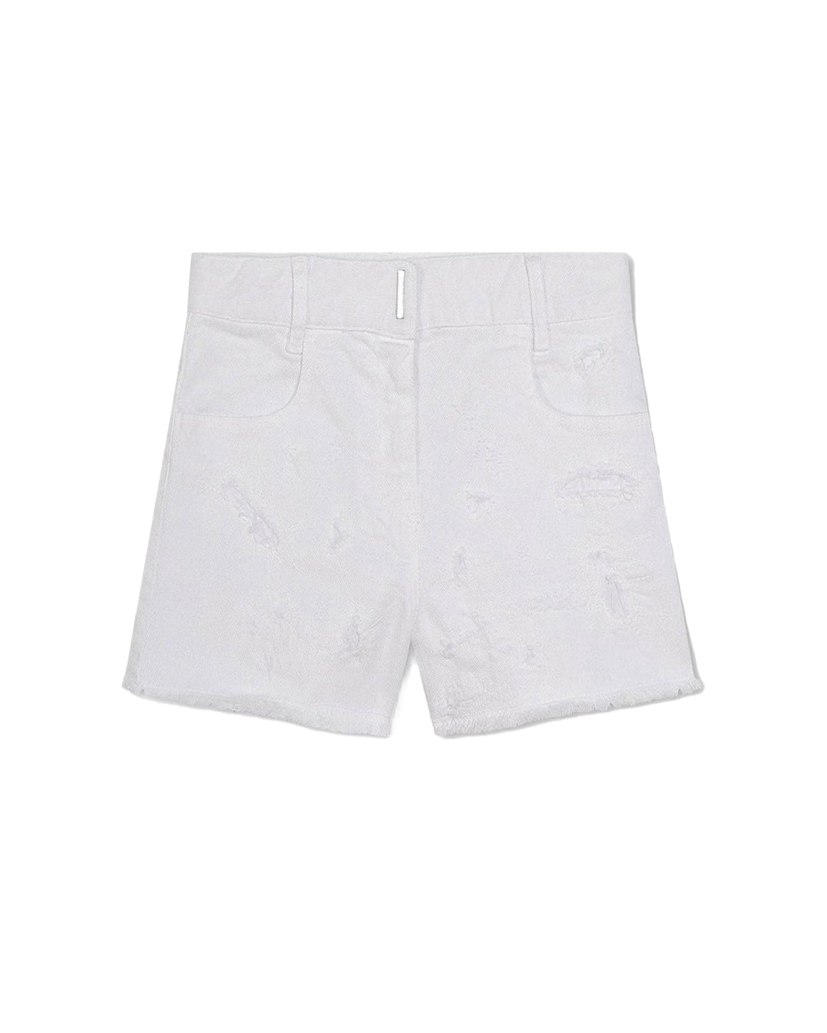 Short à la taille ajustables - Blanc