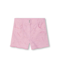 Short en coton - Rose friandise