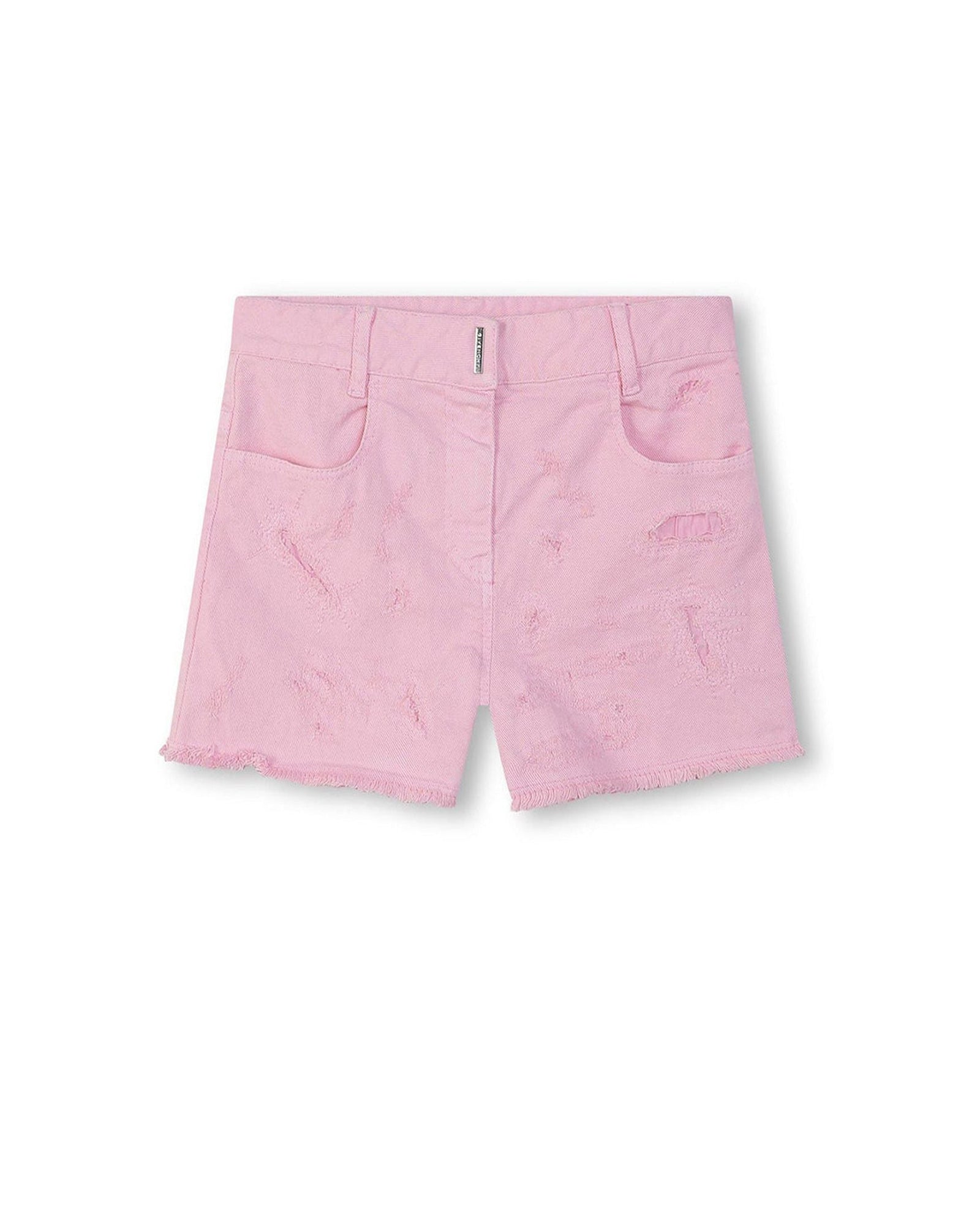 Short en coton - Rose friandise