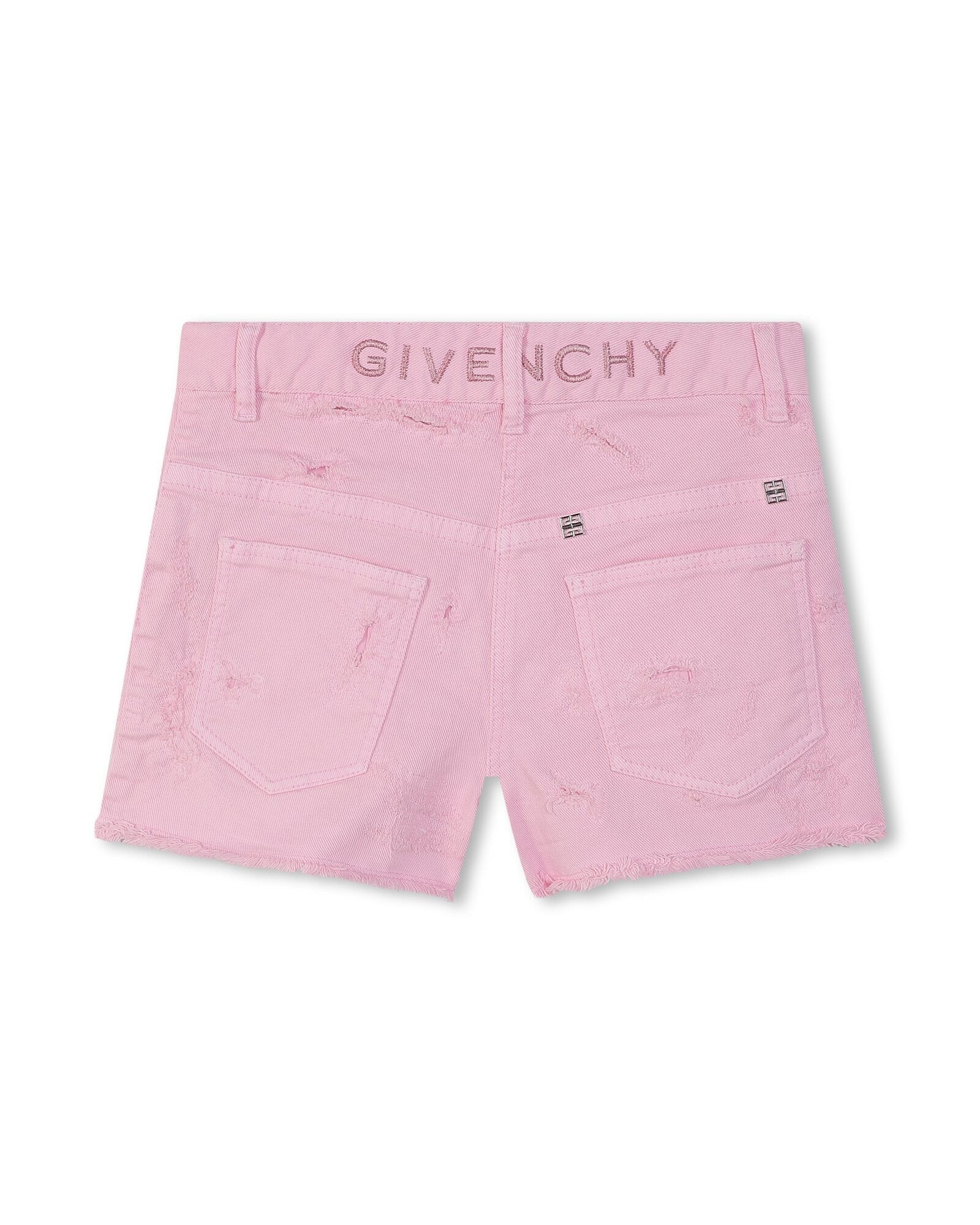 Short en coton - Rose friandise
