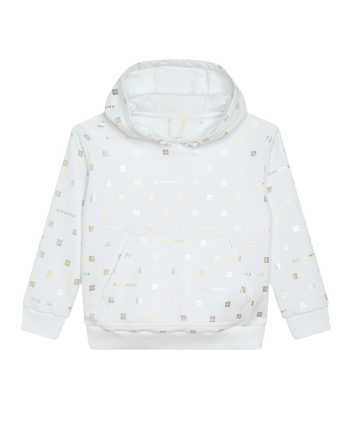 Sweatshirt à capuche en coton - Blanc