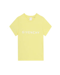 T-shirt à manches courtes en coton - Jaune tendre