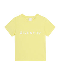 T-shirt à manches courtes en coton - Jaune Tendre