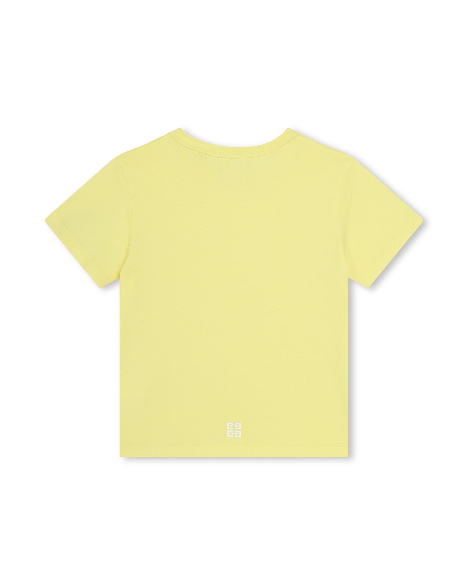 T-shirt à manches courtes en coton - Jaune tendre