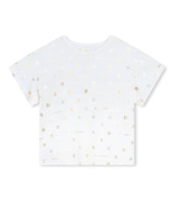 T-shirt à manches courtes en coton - Blanc