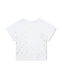 T-shirt à manches courtes en coton - Blanc