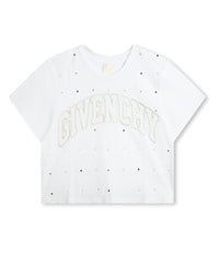 T-shirt à manches courtes en coton - Blanc