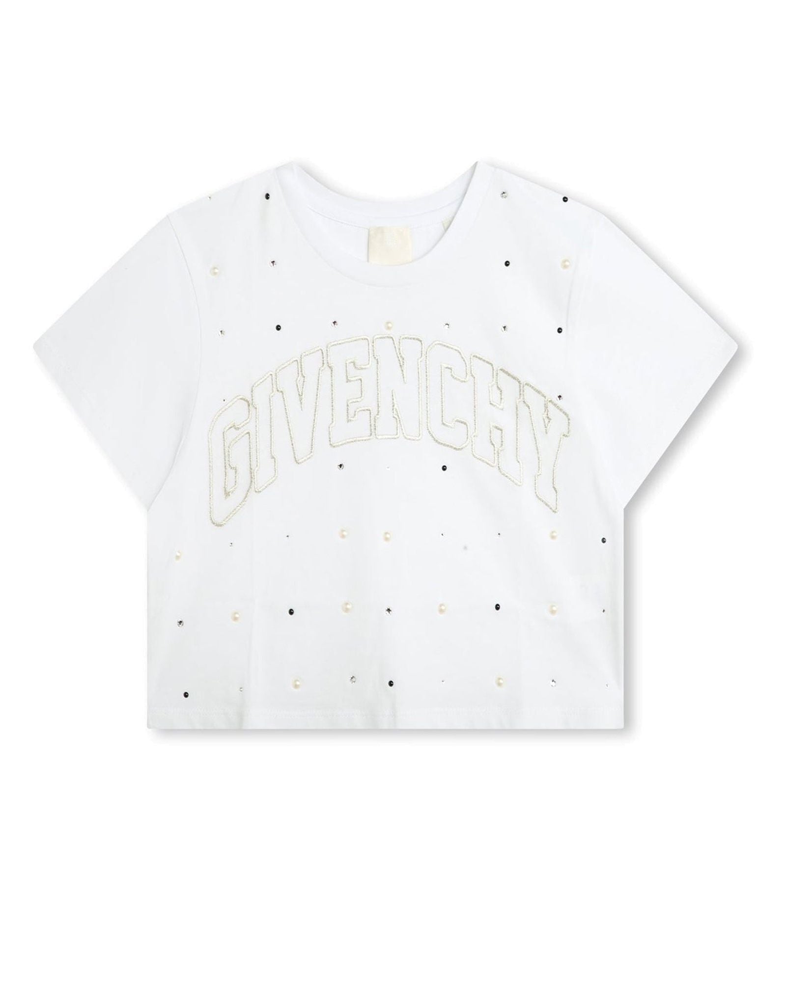 T-shirt à manches courtes en coton - Blanc