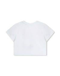 T-shirt à manches courtes en coton - Blanc