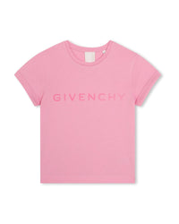 T-shirt à manches courtes en coton - Rose friandise