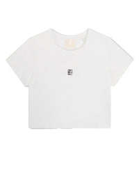 T-shirt à manches courtes en coton - Blanc