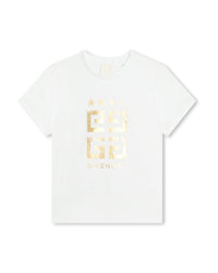 T-shirt à manches courtes en coton - Blanc