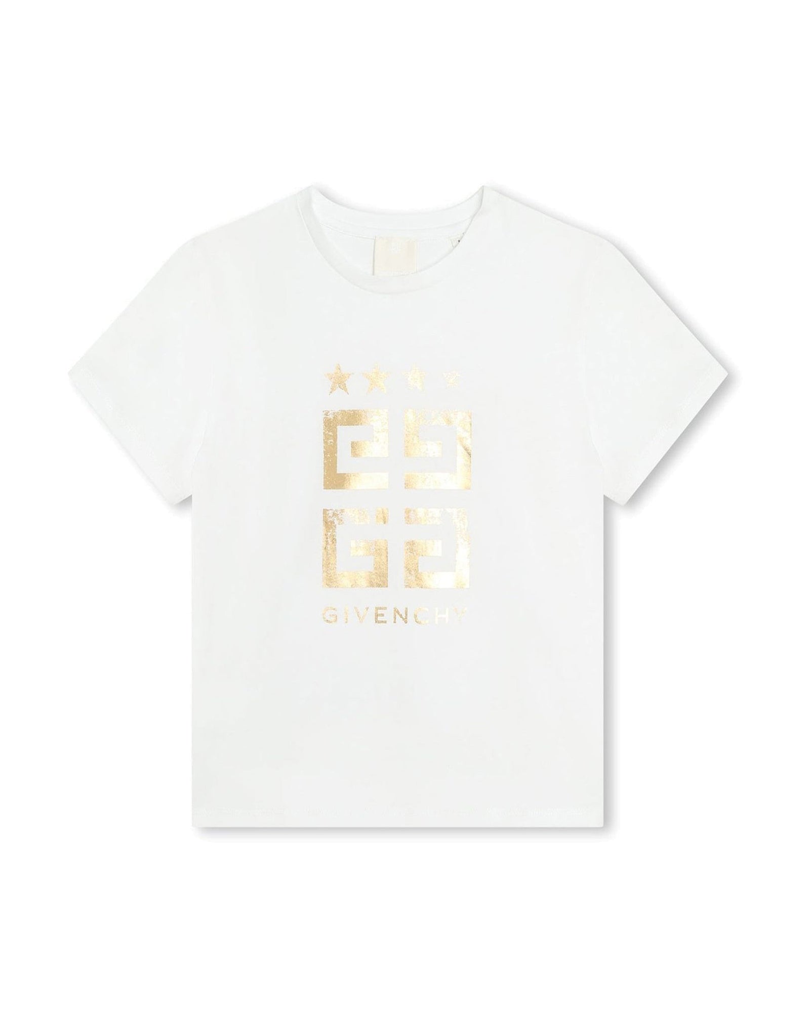 T-shirt à manches courtes en coton - Blanc