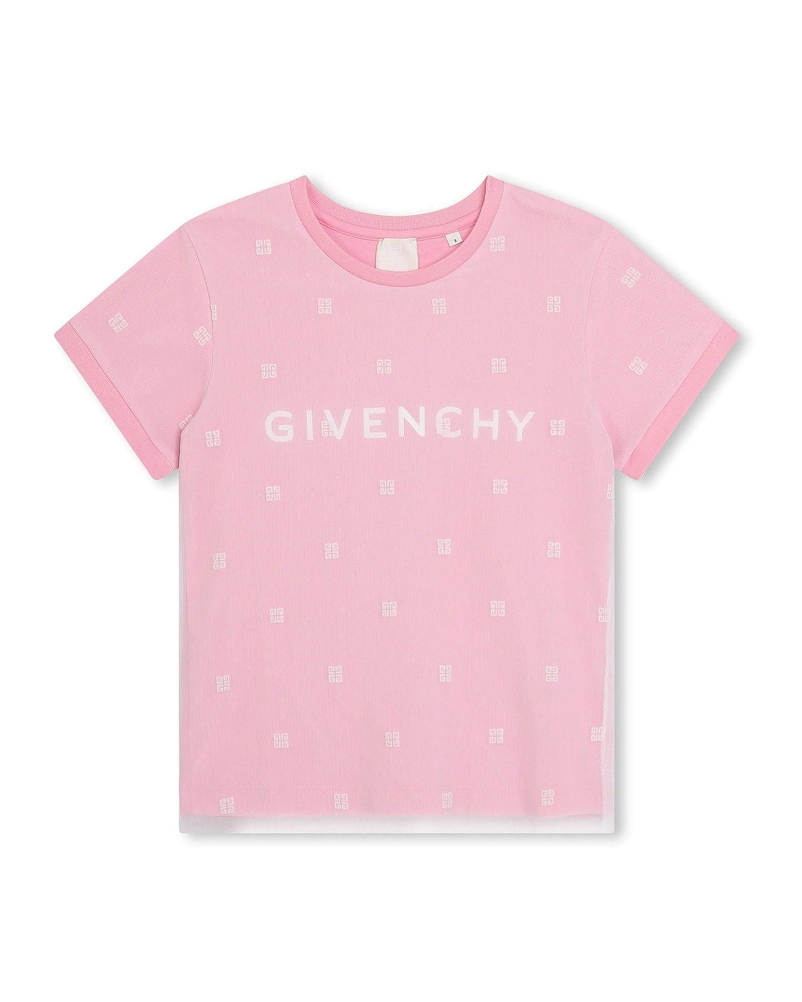 T-shirt à manches courtes - Rose friandise