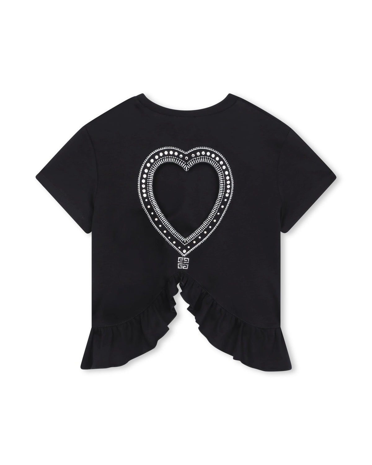 T-shirt à manches courtes en coton - Black