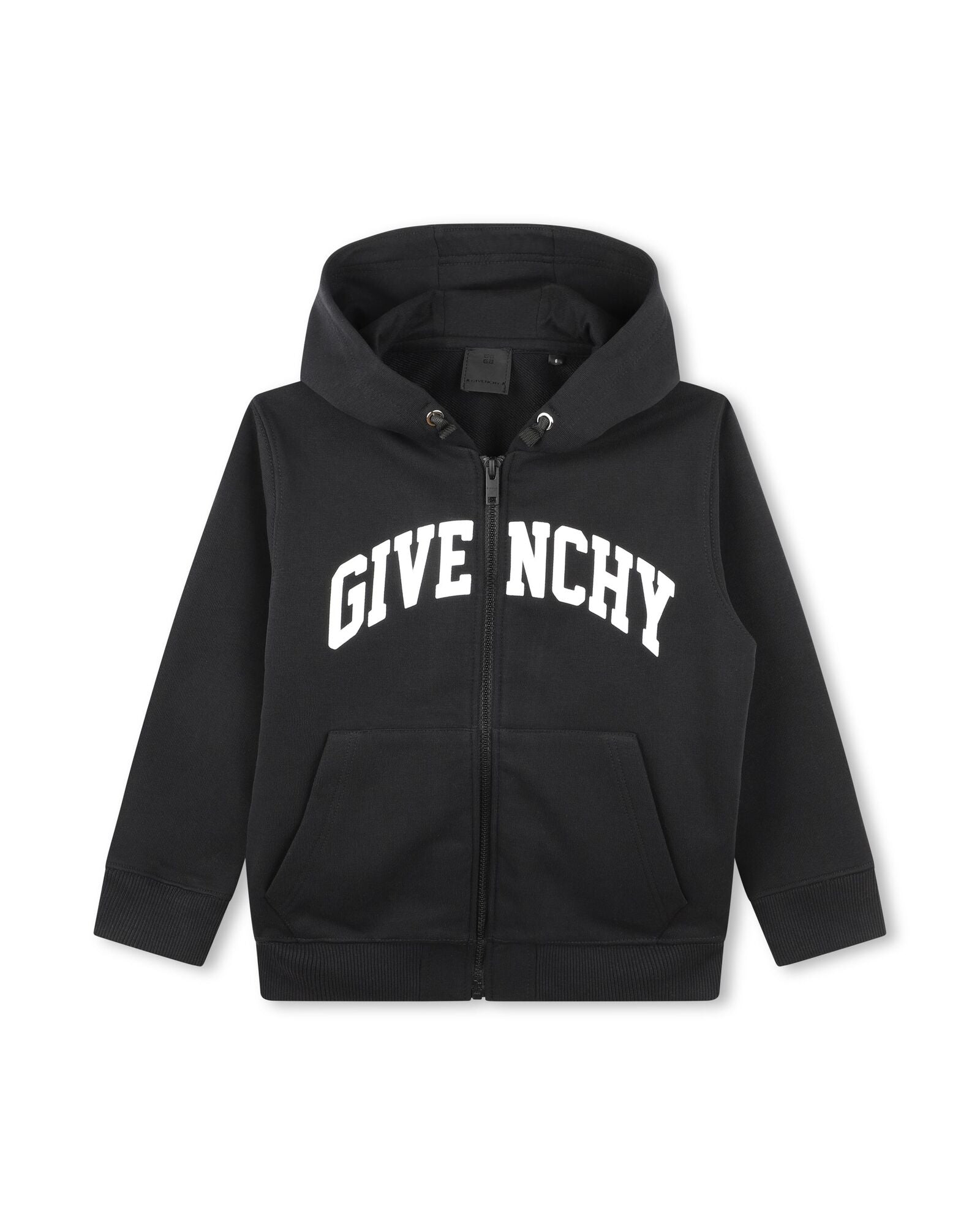 Hooded fleece cardigan - Black