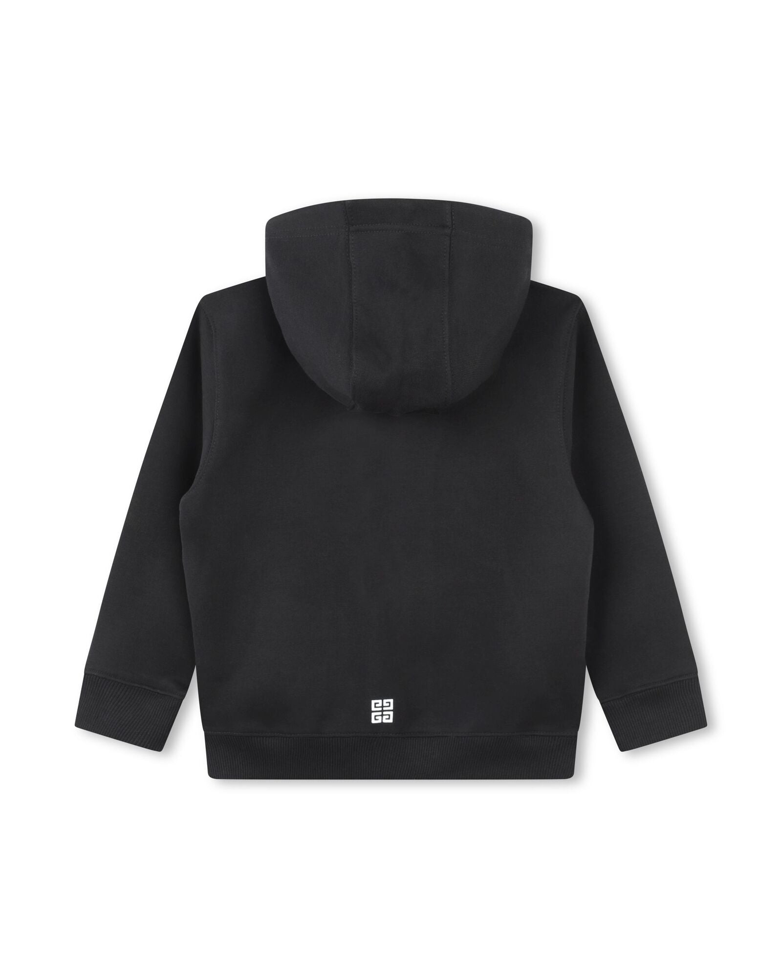 Hooded fleece cardigan - Black