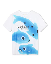 T-shirt with print - White