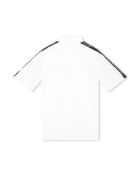 Chemise à manches courtes en coton - Blanc