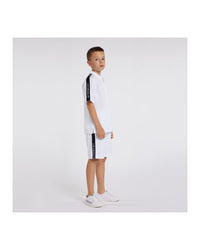 Chemise à manches courtes en coton - Blanc