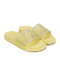 Mules avec logo en relief - Pop corn