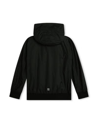 Coupe-vent à capuche déperlant - Black