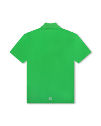 Polo à manches courtes en coton - Vert flash