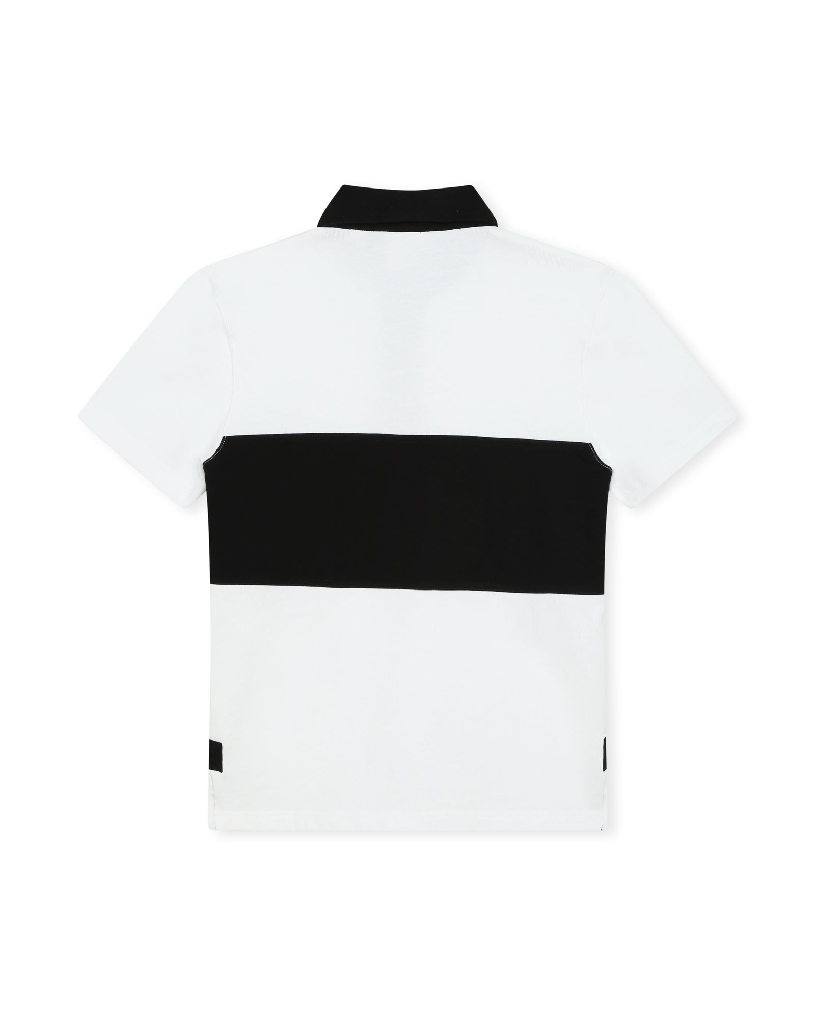 Polo à broderies - Blanc
