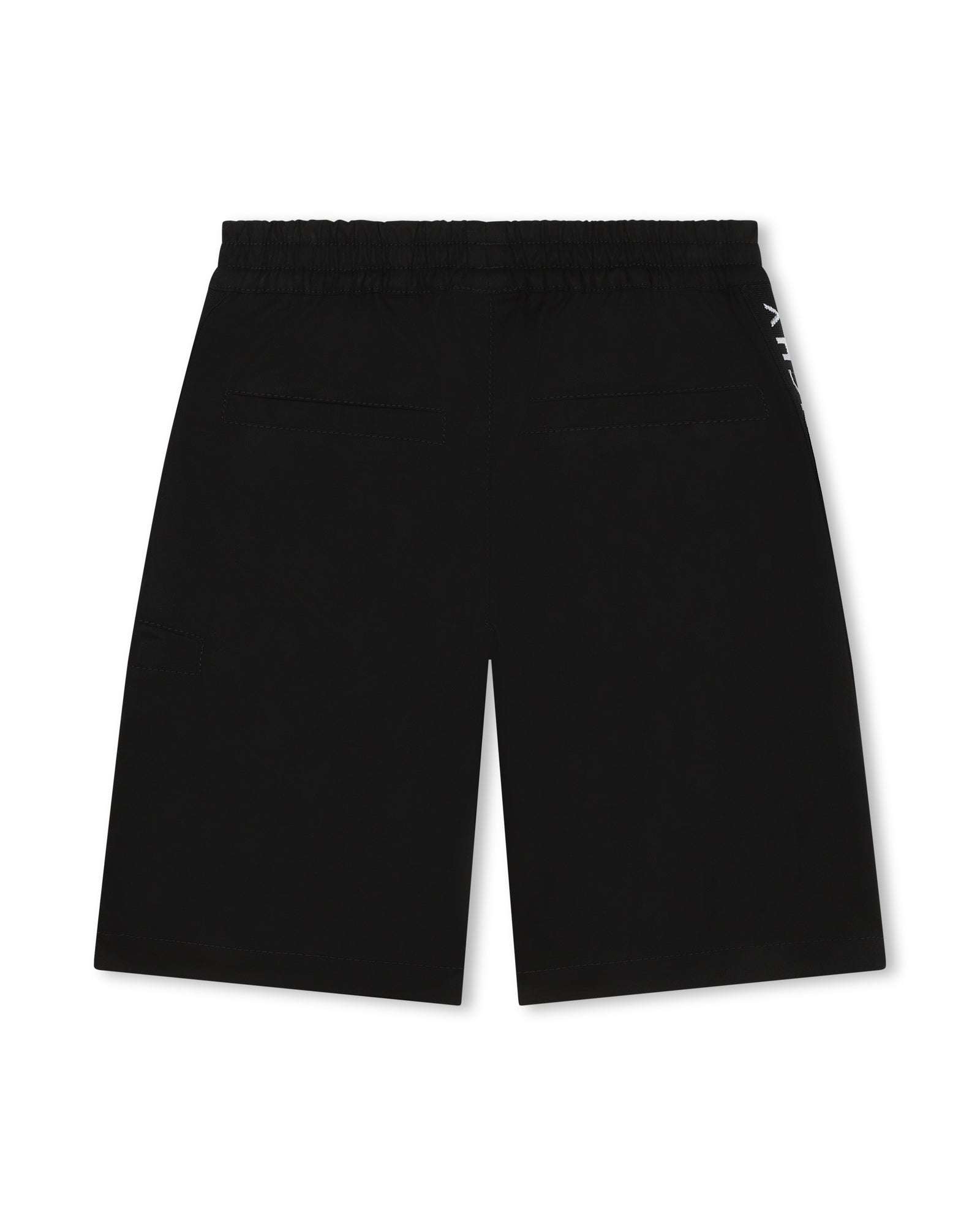 Bermuda à taille élastiquée - Black