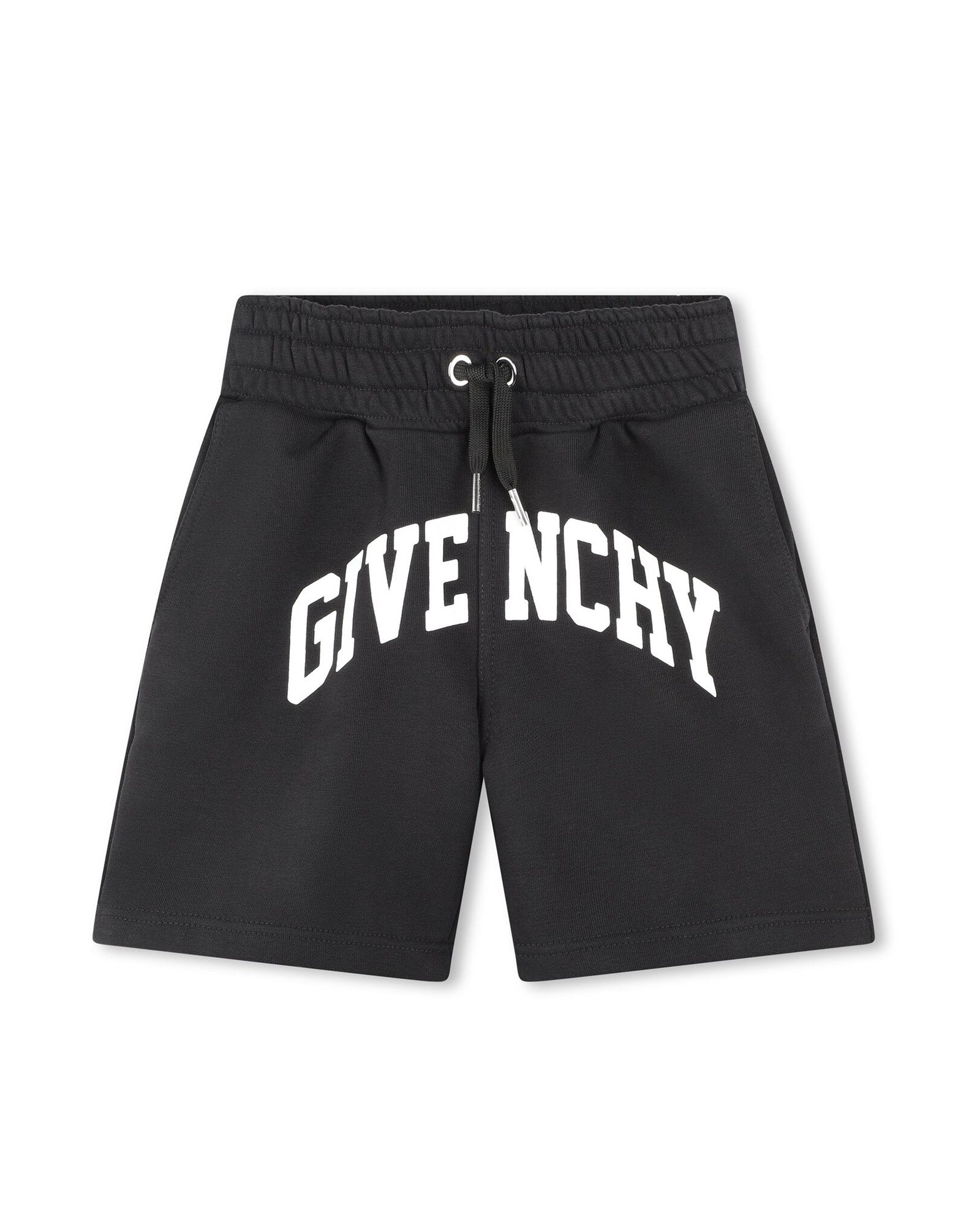 Short à taille élastiquée - Black
