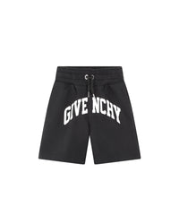 Short à taille élastiquée - Black