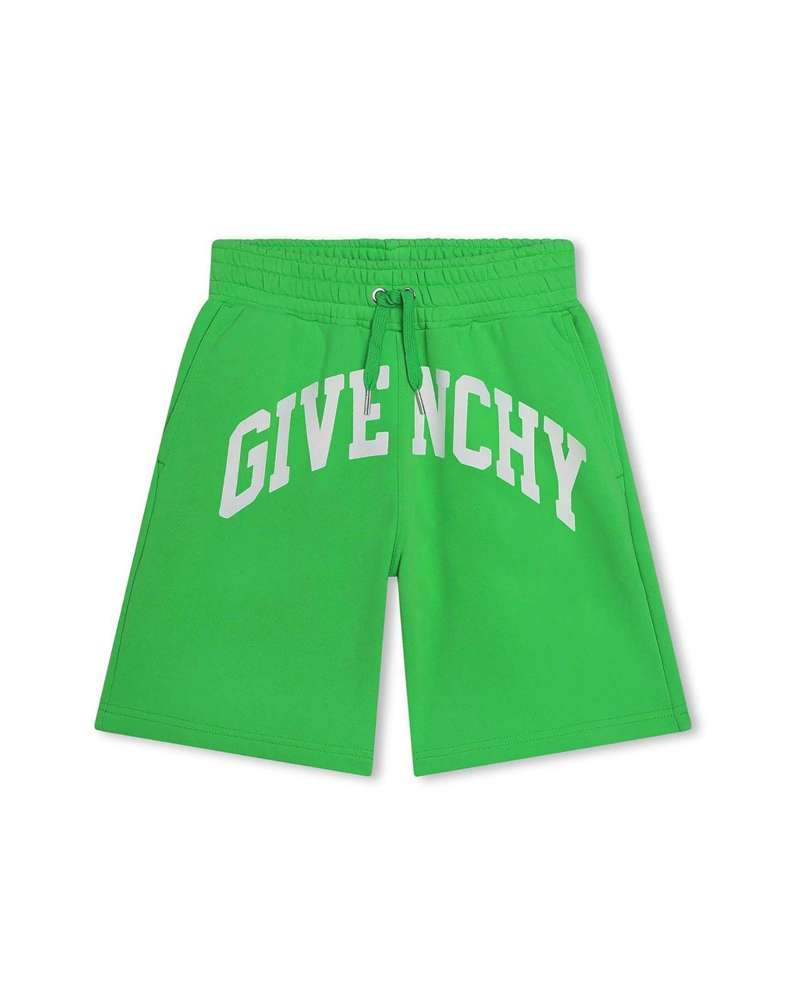 Short en coton - Vert flash