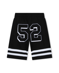 Bermuda loose en coton - Black