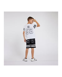 Bermuda loose en coton - Black