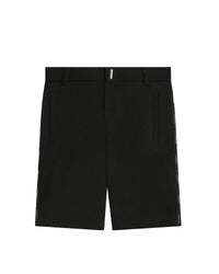 Bermuda de cérémonie en coton - Black