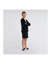 Bermuda de cérémonie en coton - Black