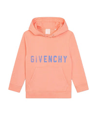 Sweatshirt à capuche en coton - Pamplemousse