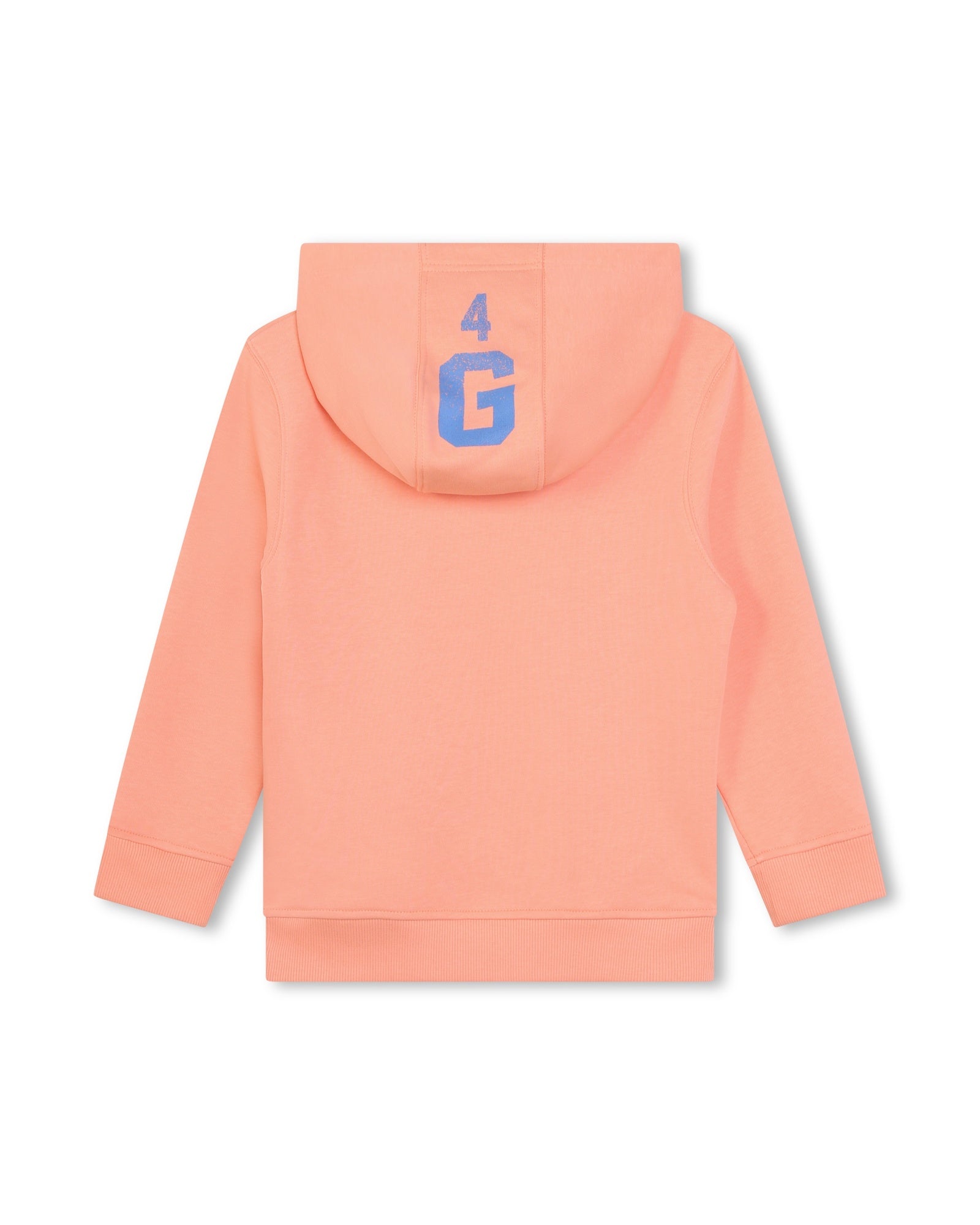 Sweatshirt à capuche en coton - Pamplemousse