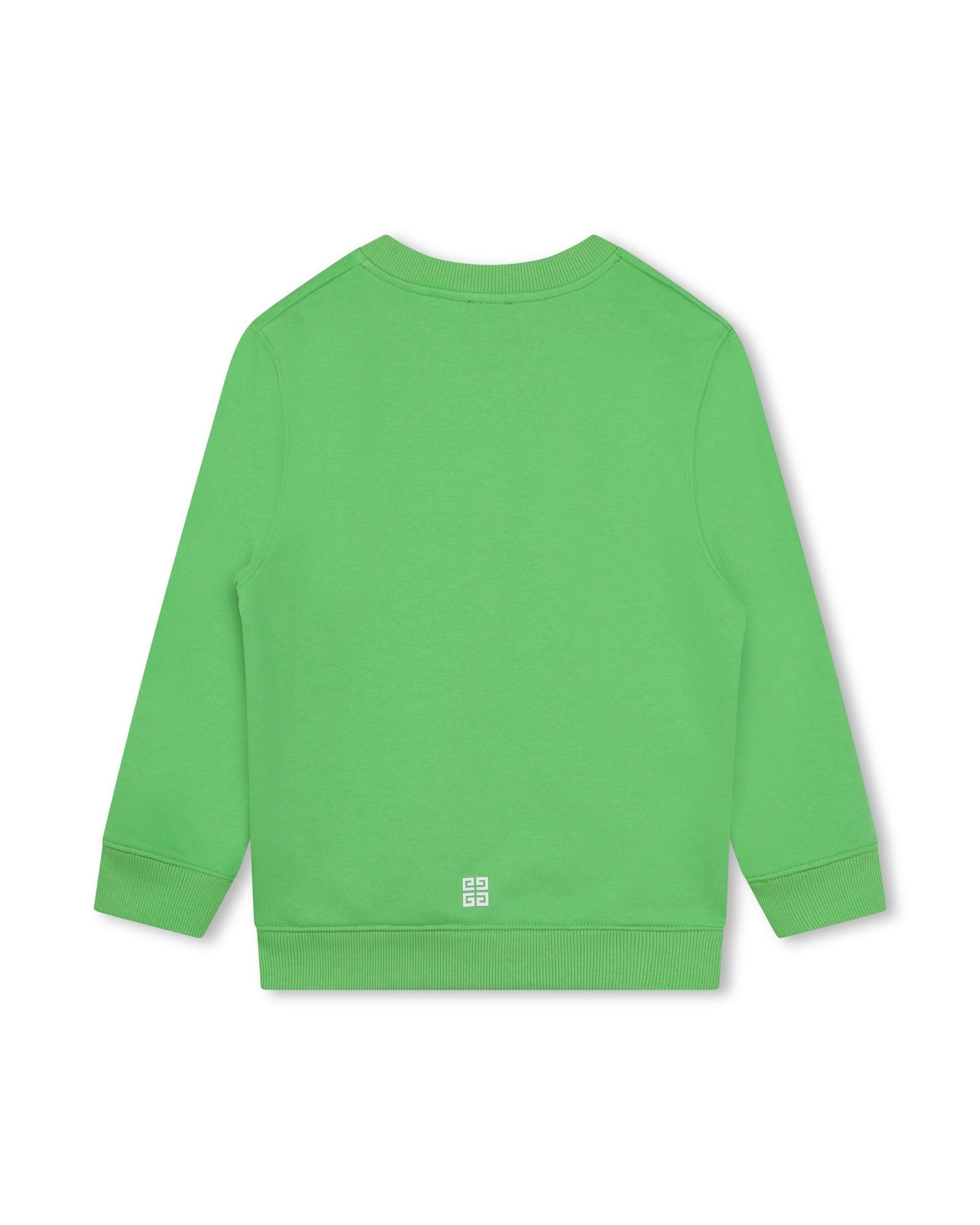 Sweatshirt en coton - Vert flash
