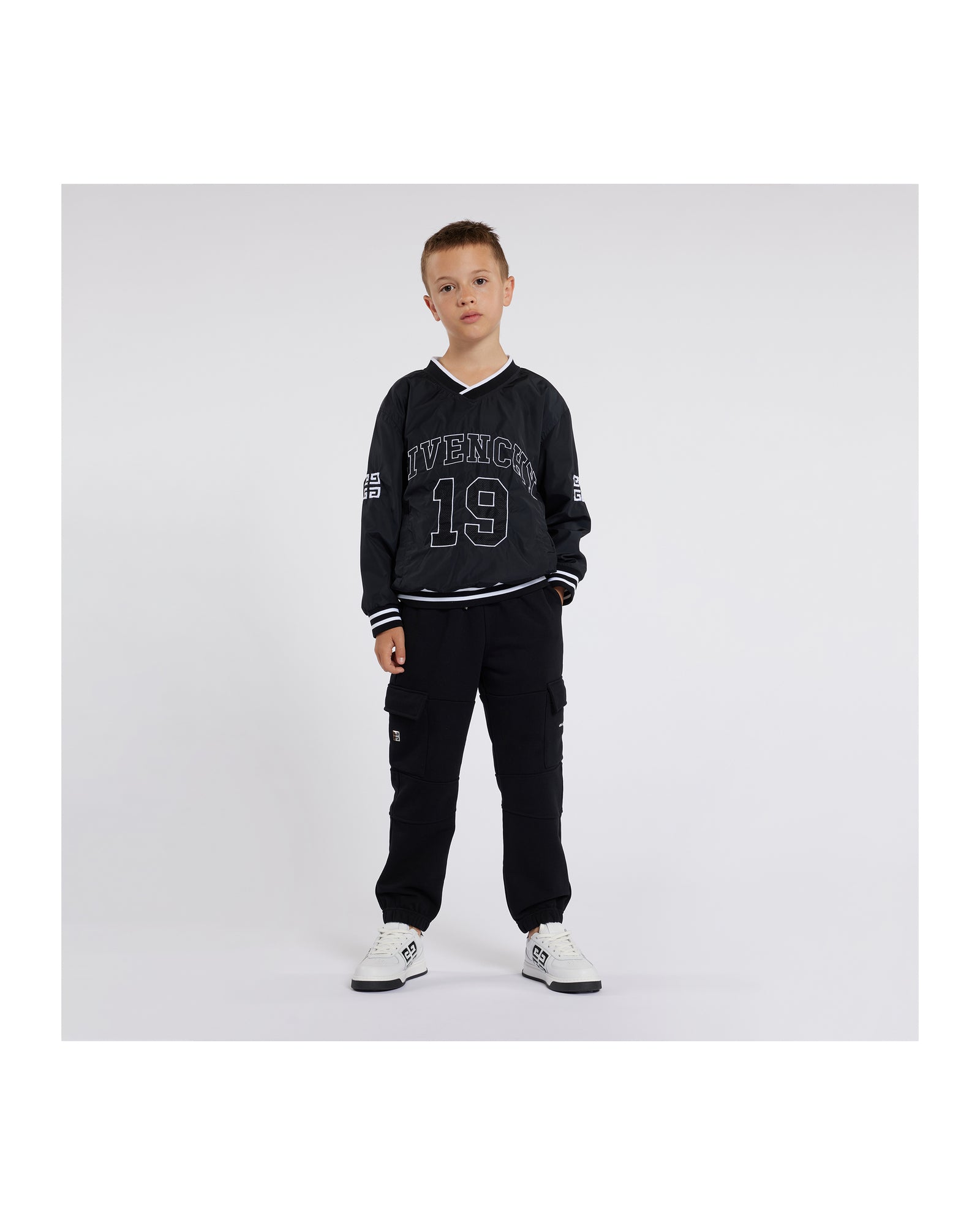 Sweatshirt en enduit - Black