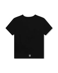 Short-sleeved cotton T-shirt - Black