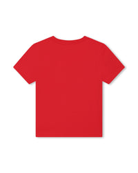 Short-sleeved cotton T-shirt - Piment