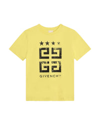 T-shirt à manches courtes en coton - Jaune Tendre