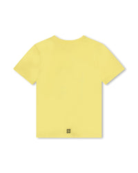 T-shirt à manches courtes en coton - Jaune tendre
