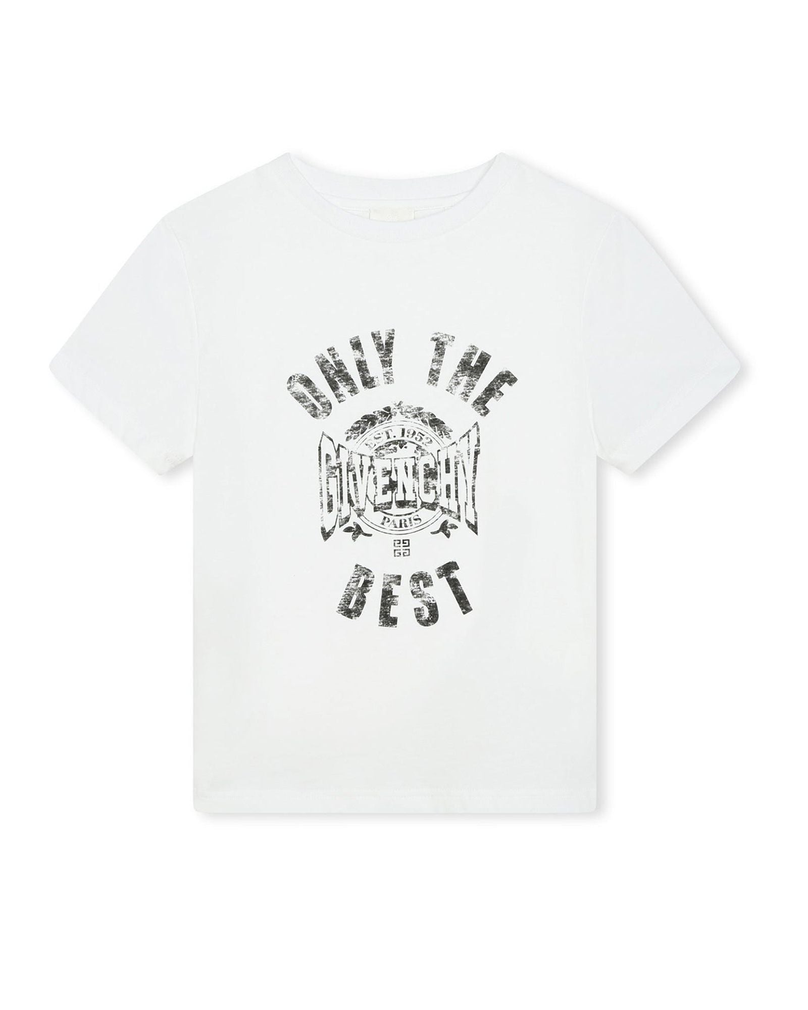 T-shirt à manches courtes en coton - Blanc