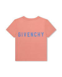 Short-sleeved cotton T-shirt - Grapefruit