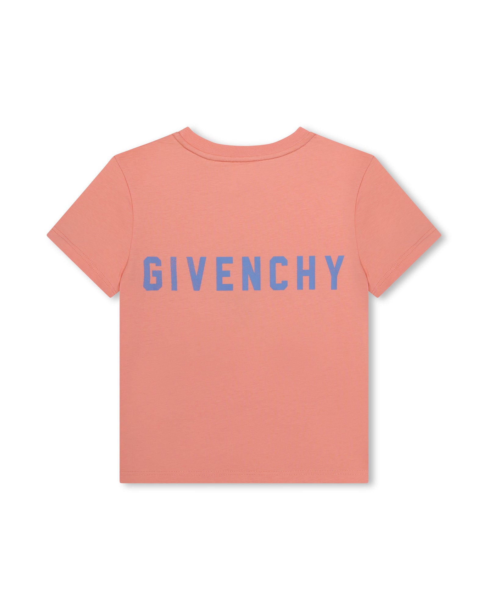 Short-sleeved cotton T-shirt - Grapefruit